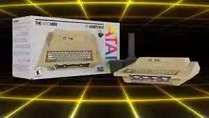 Console Atari Retro Games 400 Mini Cartuccia Computer Include 25 Titoli Nuova - Foto 1 di 11