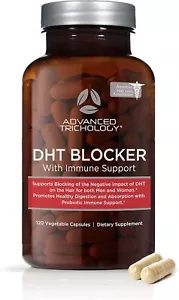 Hair Growth Supplement DHT Blocker Genetic Thinning Men Women Immune Support - Picture 1 of 12