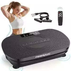 Ganzkörper-Vibrationsplatte 330 Pfund Kapazität, mehrere Modi zur Straffung von Wellness - Bild 1 von 4
