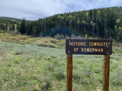 Ghost Town of Bowerman, Colorado, 10.3 Acres, 2 Gold Mines and Hot Springs Creek - Image 1 of 4