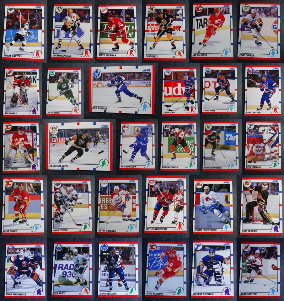 1990-91 Score American Hockey Cards Complete Your Set You U Pick From List 1-220 - Image 1 of 1