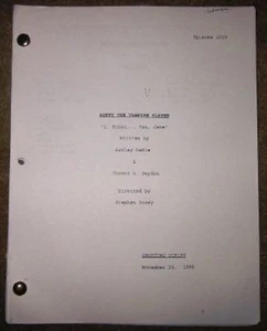 Buffy Vampire Slayer Script "I Robot You Jane" Shooting Script 1997 - Bild 1 von 1