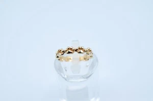 14k Gold Paw Print Ring/Band. Size 9.5 - Picture 1 of 9