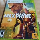 Max Payne 3 - Microsoft Xbox 360 w/ Manual
