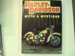 Harley Davidson Myth & Mystique by Randy Leffingwell Hardcover book - Picture 1 of 1