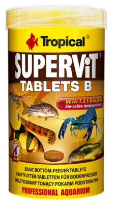 Tropical Supervit Tablets B- Fischfutter Futtertabletten Linsentabletten 50ml - Bild 1 von 3