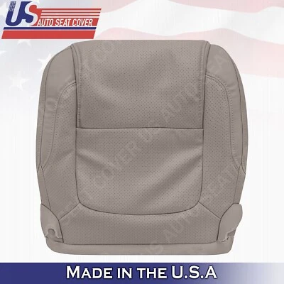 2011 -2015 FITS Ford Explorer Driver Bottom Leather Seat Cover Stone Gray - Imagem 1 de 4