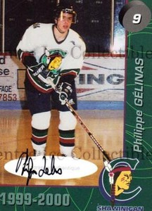 1999-00 Shawinigan Cataractes Autographed #2 Philippe Gelinas