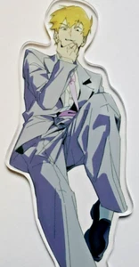 Unofficial Mob Psycho 100 Reigen Arataka Anime Acrylic Display Stand 6" - Picture 1 of 6