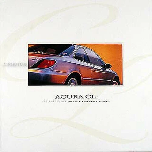 Catalogo Vendite Solo Prestige Acura CL 1997 97 2.2 3.0 2.2CL 3.0CL Brochure OEM - Immagine 1 di 1