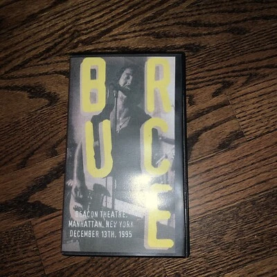 Bruce Springsteen live new york city 1995 Rare VHS Tape Beacon Theatre - Image 1 of 3