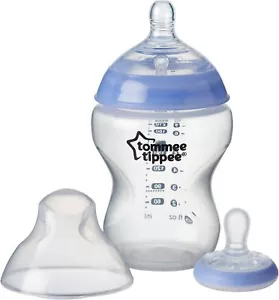 Tommee Tippee: Closer to Nature Glow Bottle + Night Soother (260ml) - Picture 1 of 5
