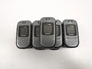 Samsung Gray Convoy flip phone SCH-U640 with Verizon network - Afbeelding 1 van 3