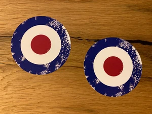 2 pegatinas VESPA pegatinas scooter vintage retro vintage tuning retro 1:50 #735 - Imagen 1 de 1