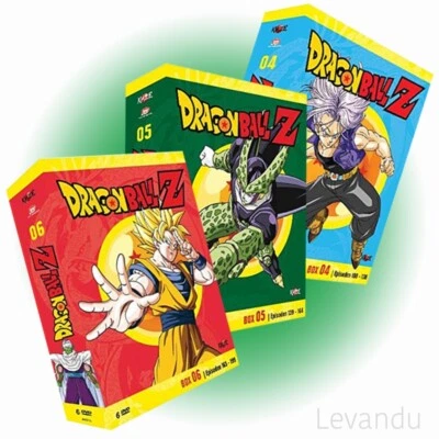 DVD DRAGONBALL Z - TV-SERIE - BOX 4-6 (Anime - Episoden 108-199) - 17 DVD’s