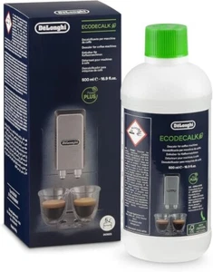 NEW DeLonghi EcoDeCalk Natural Descaler for Coffee Machines 16.90 oz SHIPS FREE - Picture 1 of 5