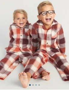 New In Original Packaging Unisex Matching Print Pajama Set for Toddler Size 2T - Picture 1 of 3