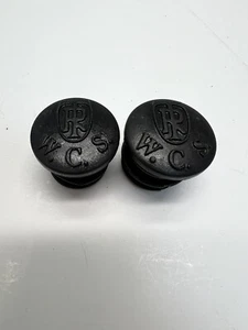 Vintage NOS Richey WCS Handlebar Dust Cap Bar End Caps Unused! - Picture 1 of 6