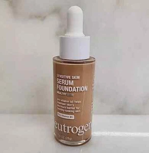 New Neutrogena Healthy Skin Sensitive Skin Serum Foundation 1 oz Medium 02 - Picture 1 of 1
