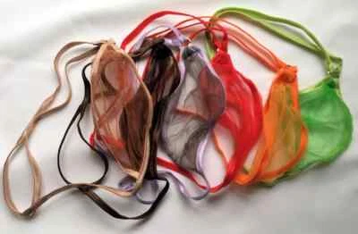 Mens G String CUSTOM Thong TEAR DROP SUPER NAKED Ultra Lite Back Choice 15 Color - Image 1 of 4