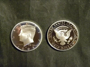 1993 SILVER Kennedy Half Dollar from US Mint SILVER Proof Set  - Picture 1 of 1