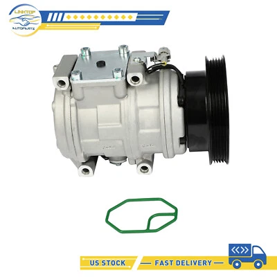 For Solara For Toyota Celica 10PA17C 57398 2.0 2.2.5L A/C Compressor 1997-2001 - Image 1 of 4