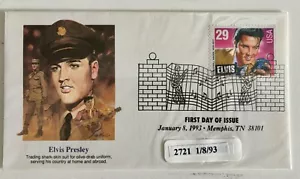 US 1993. Elvis Presley. #2721. FDC. 29c. - Picture 1 of 1