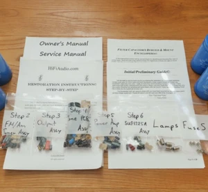 Technics SA-1000 rebuild restoration recap upgrade kit repair filter capacitor - Afbeelding 1 van 6