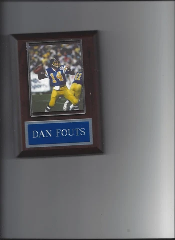 DAN FOUTS PLAQUE SAN DIEGO CHARGERS FOOTBALL NFL Cover