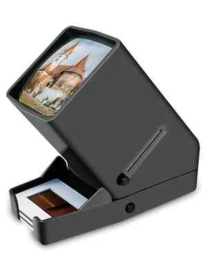 SUPPW JOYIN-35mm Slide Viewer, 3x Magnification LED Lighted Illuminated Viewing, For 3