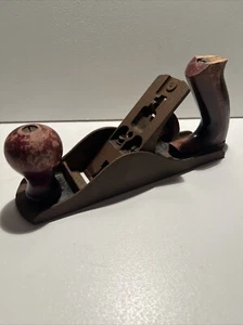 Vintage Millers Falls, 9 3/8" Long Wood Plane Made in USA Chipped Handle - Picture 1 of 7