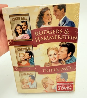 Rodgers & Hammerstein 3 Movie Pack State Fair/Carousel/South Pacific, DVD, NEW! - Image 1 of 4