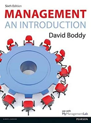 Management : An Introduction, by David Boddy - with MyManagementL - Image 1 of 2
