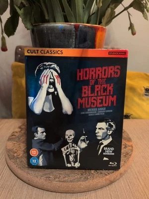Horrors of the Black Museum .. Region UK Blu-ray. Slip Cover Edition. Free Post  - Image 1 of 4