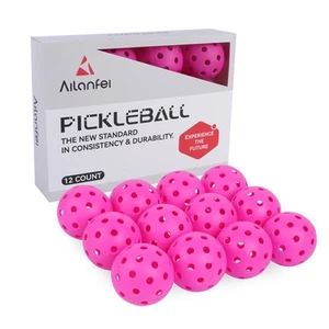 Confezione da 12 Palline Pickleball Premium 40 Fori Luminose da Esterno, Incontra Ufficiale USAPA... - Foto 1 di 7