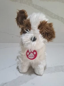 Nintendogs 2007 Plüschtier Hundespielzeug Braun Weiß Tomy Nintendo  - Bild 1 von 10