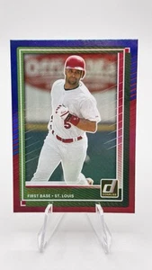 2025 Panini Donruss - Albert Pujols #6 Red & Blue - Picture 1 of 2