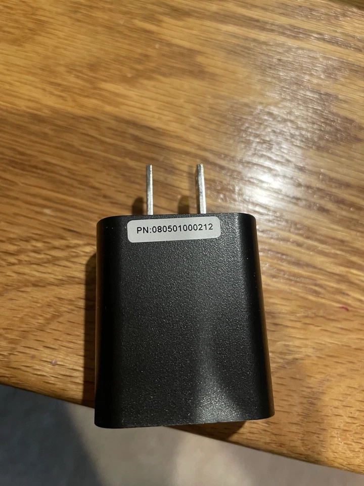 ZTE Travel USB Power Adapter 5.0V 1A - Black (Used) - Image 1 of 3