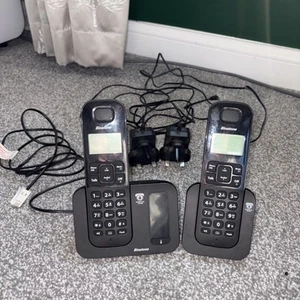 Binatone Shield 6015 Call Blocker Twin Digital Cordless Telephone Answer Machine - Zdjęcie 1 z 1