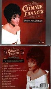 CONNIE FRANCIS-LOST ALBUM-DAYS OF WINE & ROSES/HOLLYWOOD'S BEST-NEW CD - Picture 1 of 1