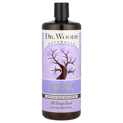 Lavender Castile Soap with Fair Trade Shea Butter, 32 fl oz (946 ml) - Image 1 of 2