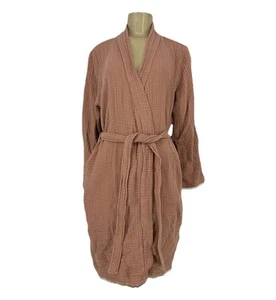 PARACHUTE Medium Women Gauze Bathrobe Pockets Belted Lightweight 6-7 - Picture 1 of 8
