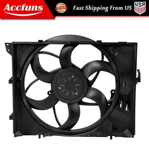 Electric Radiator Cooling Fan Assembly For BMW 328i 2007-2013 325i 330i 2006 - Picture 1 of 13