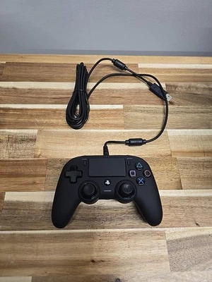Nacon Wired Controller for PlayStation 4 PS4 and PC Black - Image 1 of 4