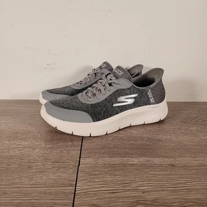 Skechers Womens Go Walk Flex-Dacey Gray Slip-On Sneakers 8 Wide 3572 - Picture 1 of 5