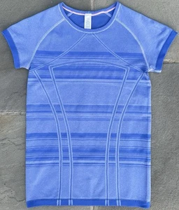 Ivivva by Lululemon Girls size 14 Swiftly Fly Tech Seamless Short Sleeve Shirt - Picture 1 of 5