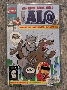 Cómic homenaje Cerebus Alien Life Grey AL@ 1 Aardvark-Vanaheim Alf 48 - Imagen 1 de 6