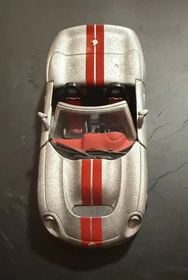 Shelby Series One Roadster Silver Diecast 1/32 Scale Car - Image 1 of 4