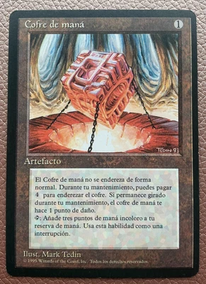 Cofre de mana . mana vault in spanish MTG  Magic the gathering - Image 1 of 4