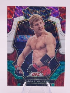 2023 Panini UFC Select Paddy Pimblett Tri-Color Wave Prizm #109 Hobby Exclusive - Foto 1 di 6